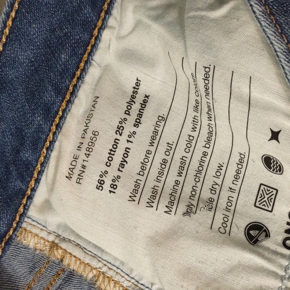 2 Pairs Sonoma Curvy Straight High Waist Jeans Size 12 - Picture 4 of 4